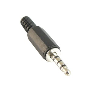 Wtyk Jack 3.5mm na kabel czteropolowy