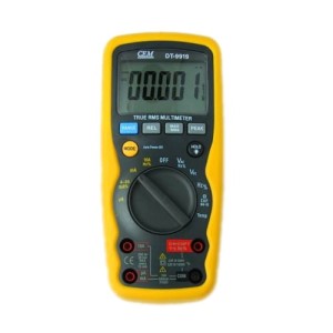 Miernik uniwersalny DT 9919 TRMS wodoszczelny
