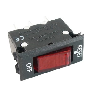 Przełącznik podświetlany ON-OFF z zabezpieczeniem