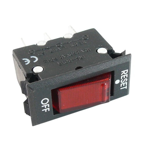 Przełącznik podświetlany ON-OFF z zabezpieczeniem