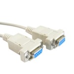 Przyłącze gniazdo DB 9 (RS-232) na gniazdo DB 9 (RS-232) 3m NULLMODEM