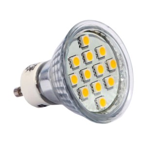 Żarówka LED GU10/230V/3W , zimna biała
