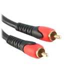 Kabel przewód interconekt 1xRCA / 1xRCA cinch Coaxial P-K 3m