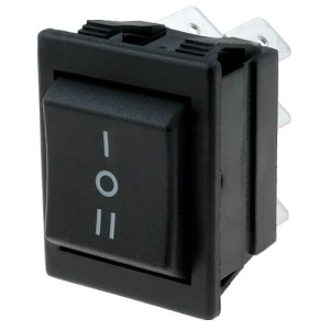 Przełącznik kołyskowy duży ROCKER ON-OFF-ON 16A/250V