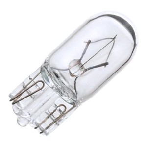Żarówka W5W 12V 5W przeźroczysta, samochodowa